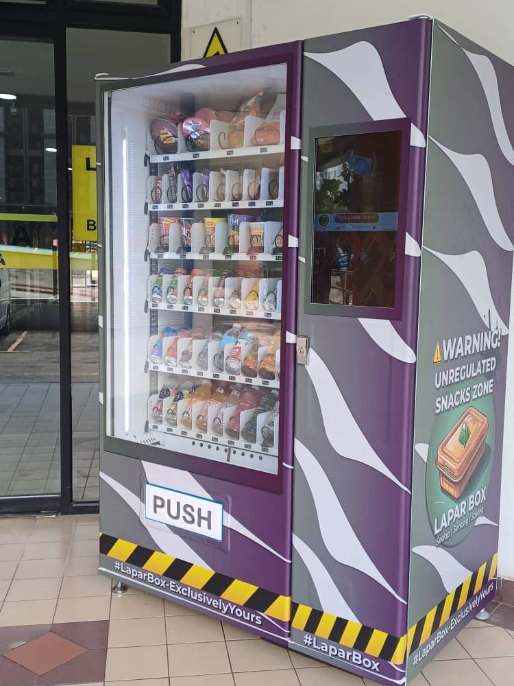 LAPARBOX healthy food vending machine